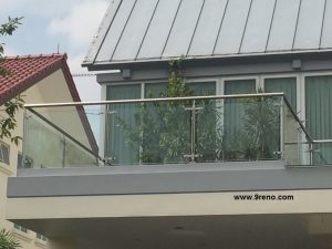 Stainless Steel glass railing