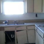 kitchen cabinet dismantle